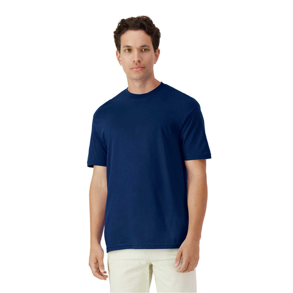 Navy Blue - Side - Gildan Unisex Adult Cotton Lightweight T-Shirt