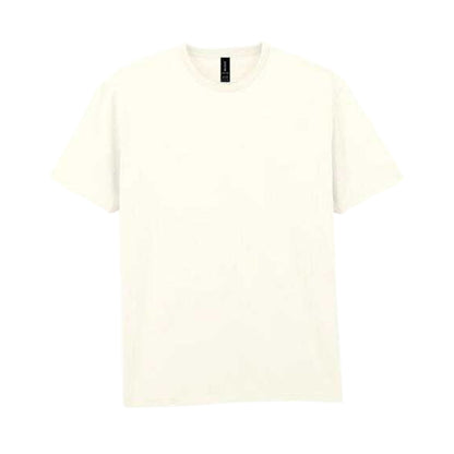 Off White - Front - Gildan Unisex Adult Cotton Lightweight T-Shirt