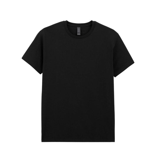 Black - Front - Gildan Unisex Adult Cotton Lightweight T-Shirt