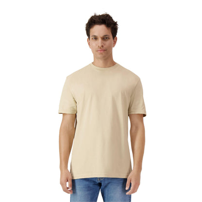 Sand - Back - Gildan Unisex Adult Cotton Lightweight T-Shirt