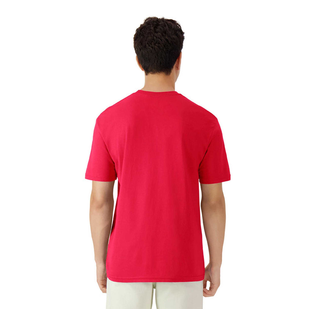 Red - Back - Gildan Unisex Adult Cotton Lightweight T-Shirt