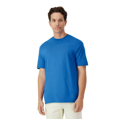 Royal Blue - Side - Gildan Unisex Adult Cotton Lightweight T-Shirt