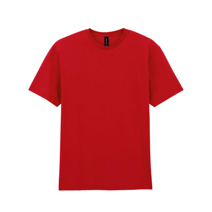 Red - Front - Gildan Unisex Adult Cotton Lightweight T-Shirt