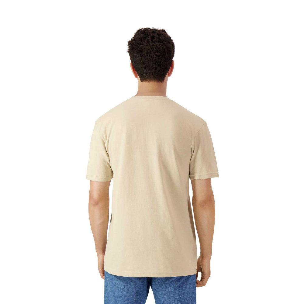 Sand - Back - Gildan Unisex Adult Cotton Lightweight T-Shirt