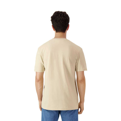 Sand - Back - Gildan Unisex Adult Cotton Lightweight T-Shirt