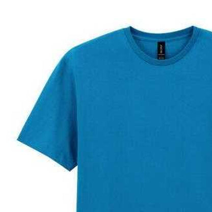 Sapphire - Side - Gildan Unisex Adult Cotton Lightweight T-Shirt
