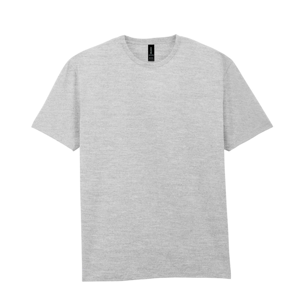 Sport Grey - Front - Gildan Unisex Adult Cotton Lightweight T-Shirt