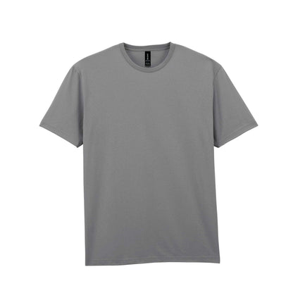 Charcoal - Front - Gildan Unisex Adult Cotton Lightweight T-Shirt