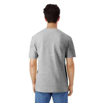 Sport Grey - Back - Gildan Unisex Adult Cotton Lightweight T-Shirt