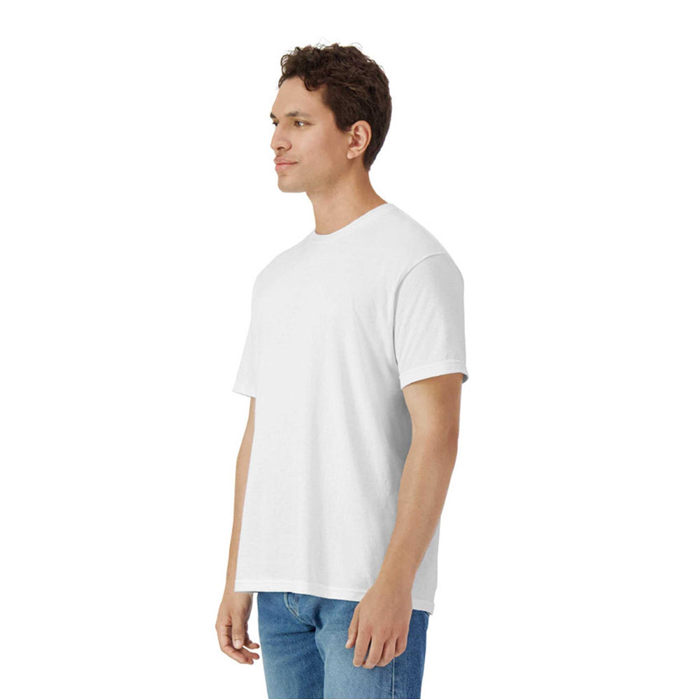 White - Lifestyle - Gildan Unisex Adult Cotton Lightweight T-Shirt