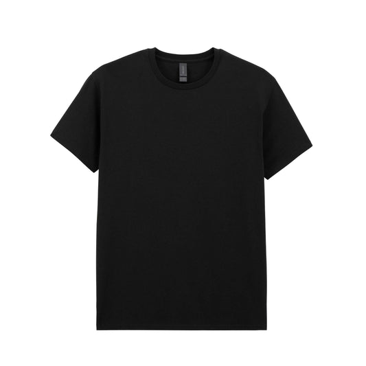 Black - Front - Gildan Unisex Adult Cotton Lightweight T-Shirt