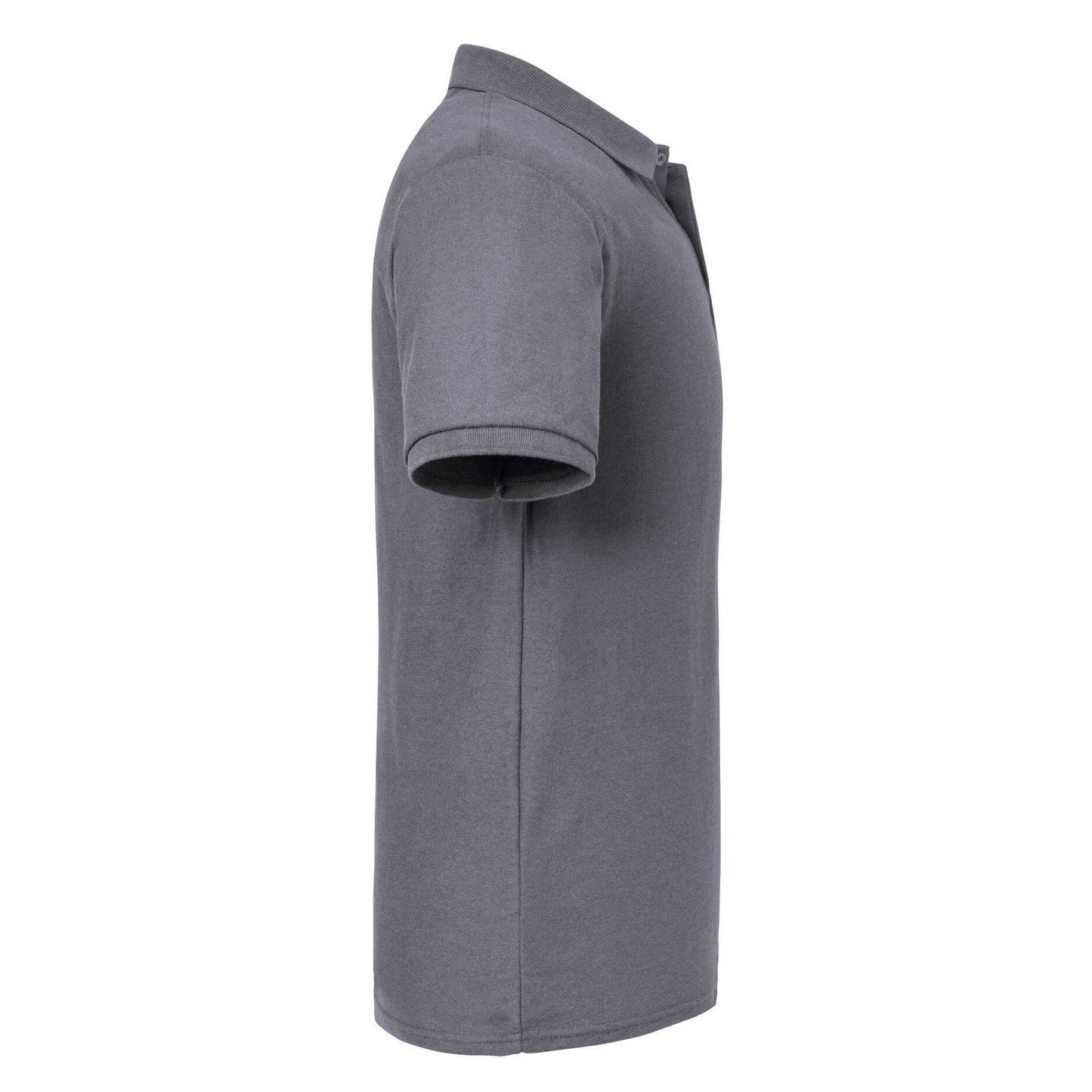 Convoy Grey - Side - Russell Mens Authentic Eco Polo Shirt