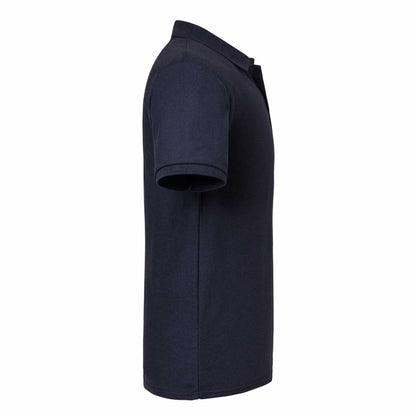French Navy - Side - Russell Mens Authentic Eco Polo Shirt