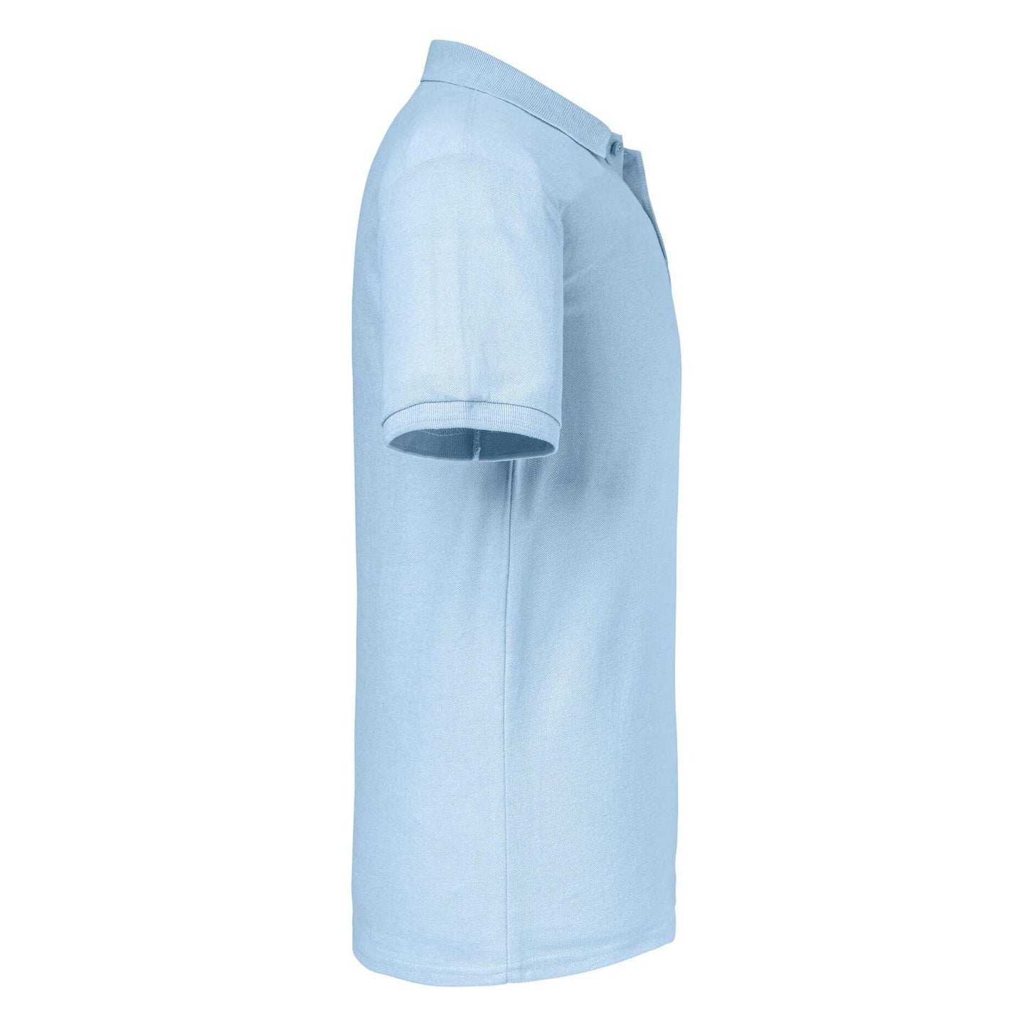 Sky Blue - Side - Russell Mens Authentic Eco Polo Shirt
