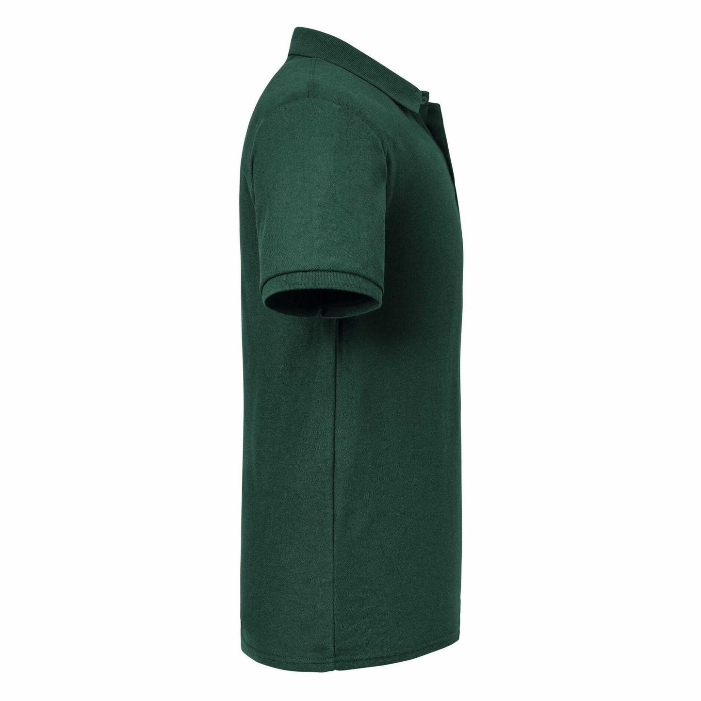 Bottle Green - Side - Russell Mens Authentic Eco Polo Shirt