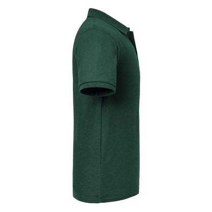 Bottle Green - Side - Russell Mens Authentic Eco Polo Shirt