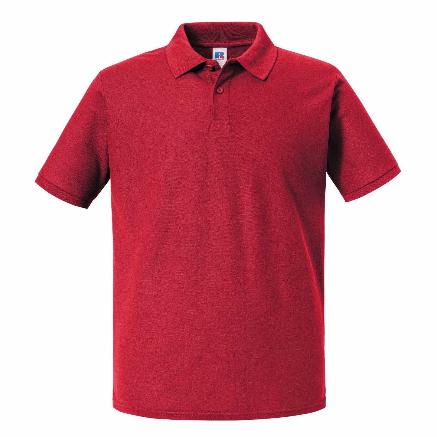 Classic Red - Front - Russell Mens Authentic Eco Polo Shirt