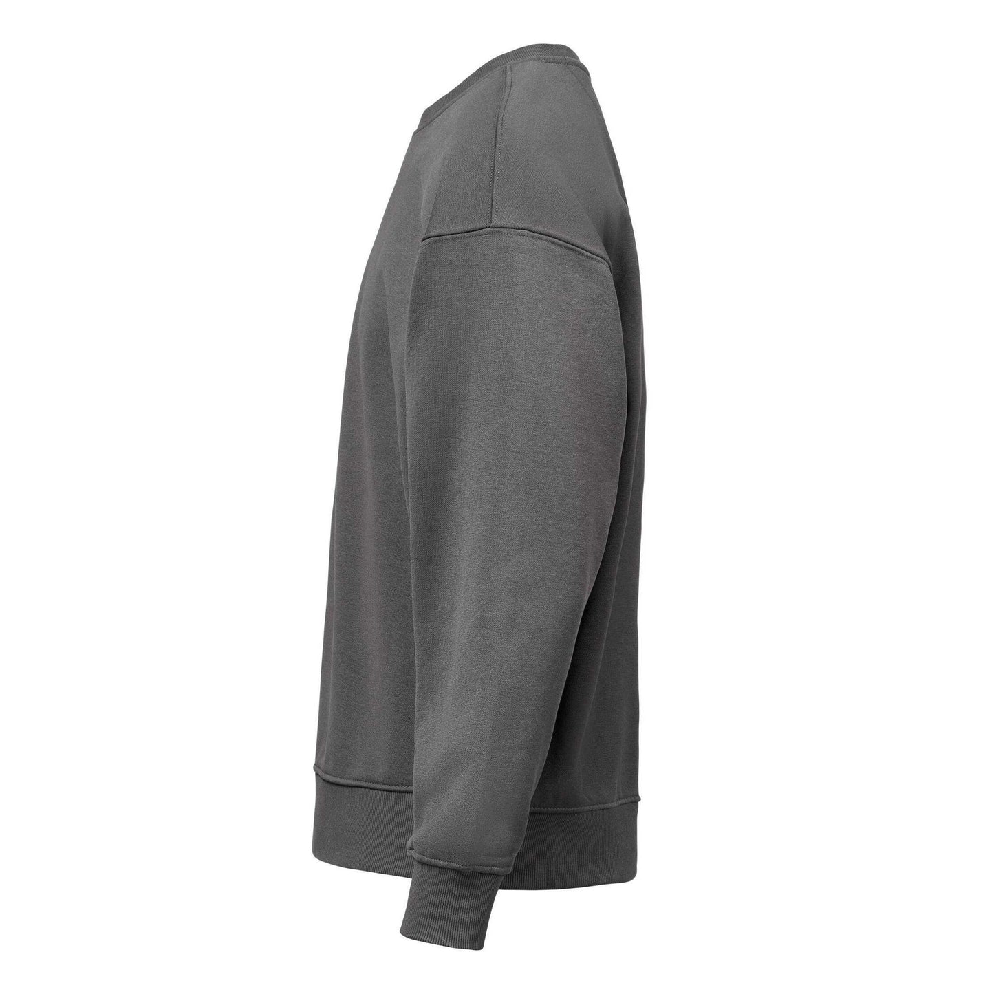 Charcoal - Lifestyle - Untagged Movement Mens Crew Neck Loose Fit Sweatshirt