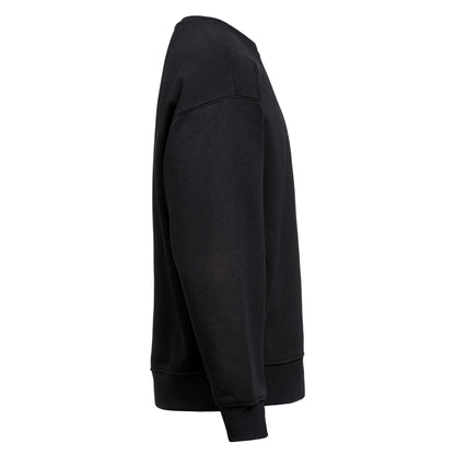 Black - Side - Untagged Movement Mens Crew Neck Loose Fit Sweatshirt
