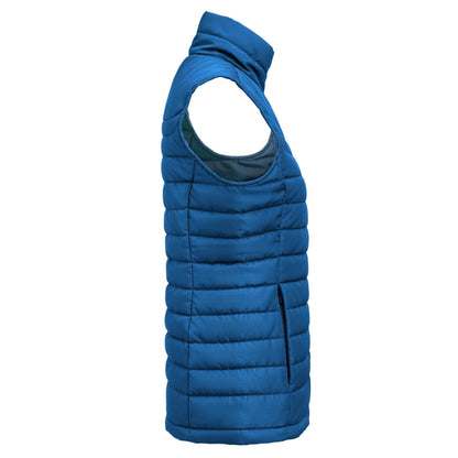 Blue - Lifestyle - James Harvest Womens-Ladies Arches Padded Bust Gilet