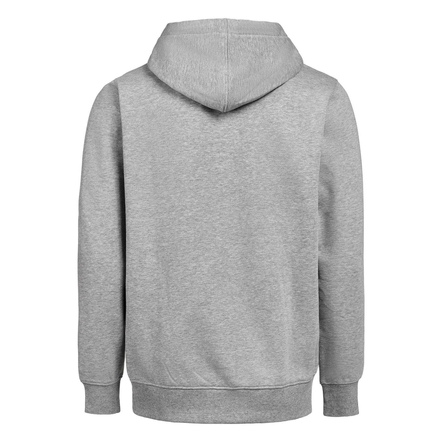 Grey Melange - Back - Untagged Movement Unisex Adult Regular Full Zip Hoodie