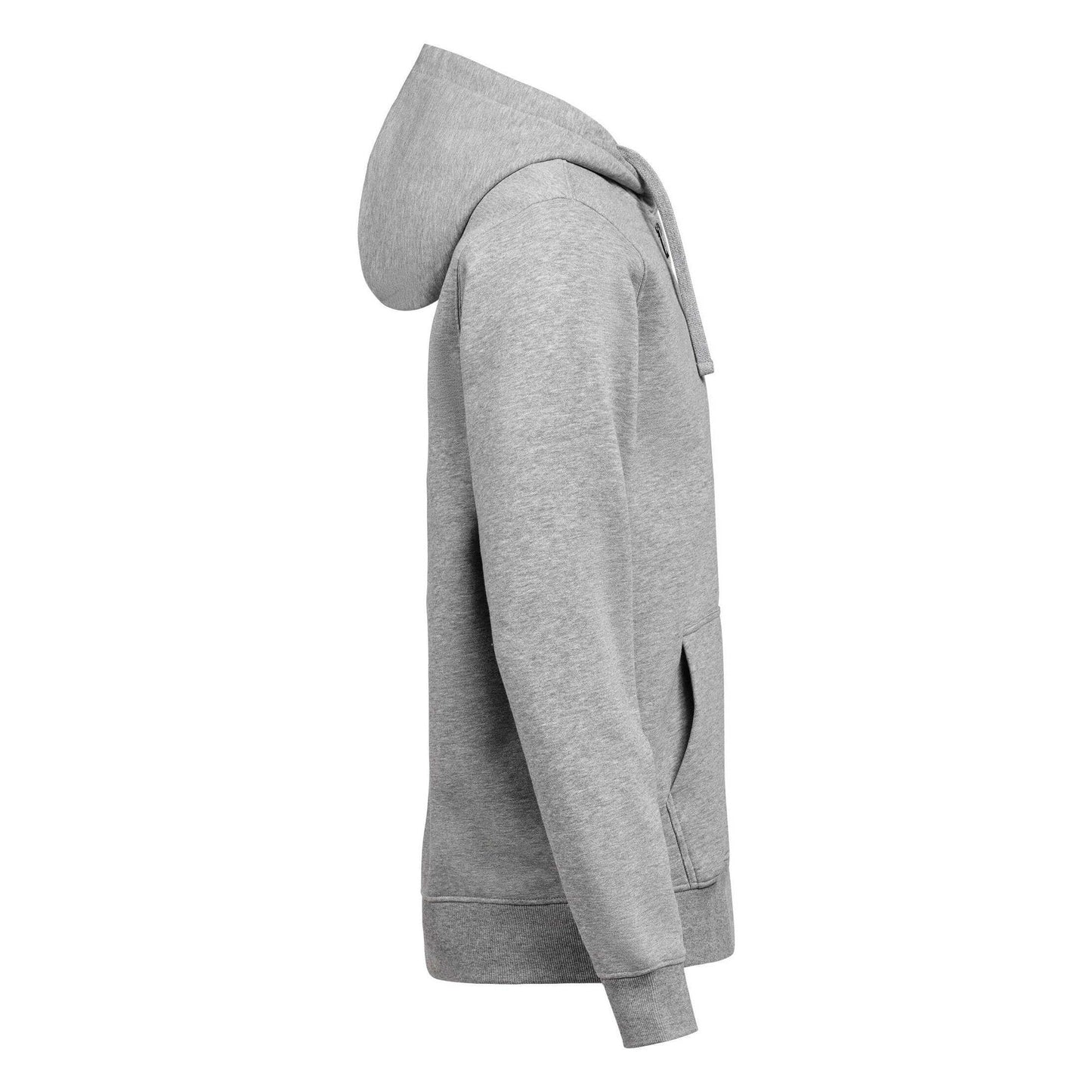 Grey Melange - Lifestyle - Untagged Movement Unisex Adult Regular Full Zip Hoodie