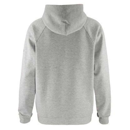 Grey Melange - Back - Craft Mens ADV Join Regular Full Zip Hoodie