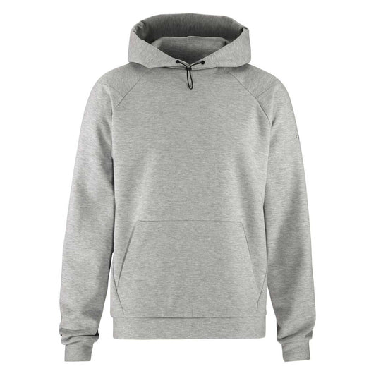 Grey Melange - Front - Craft Mens ADV Join Hoodie