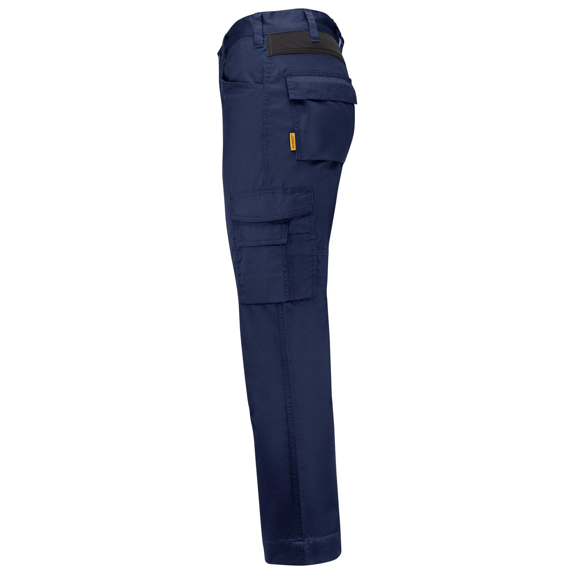 Navy-Black - Lifestyle - Jobman Mens Service Stretch Trousers