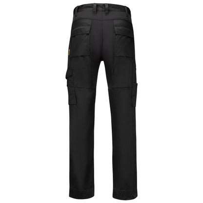 Black - Side - Jobman Mens Service Stretch Trousers