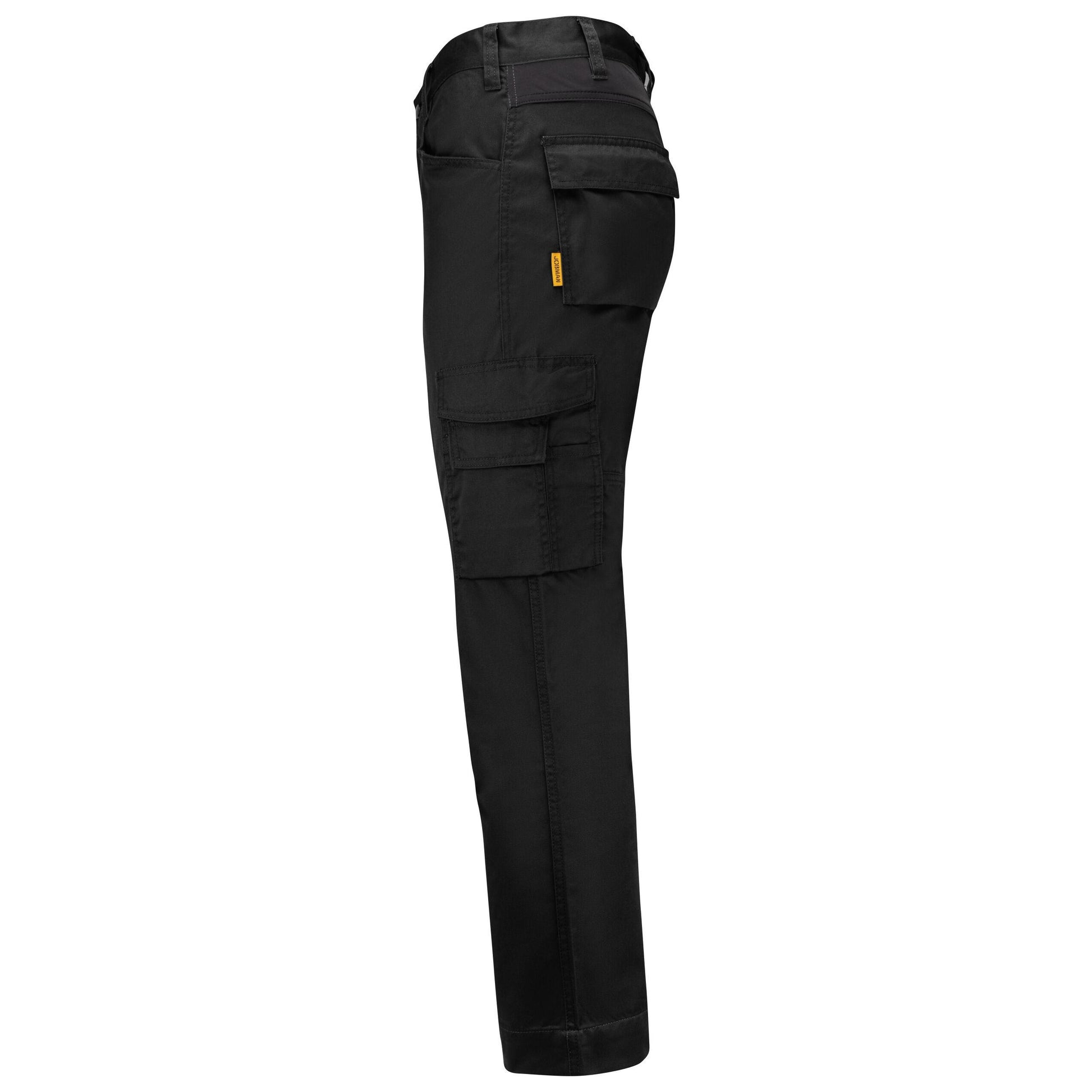 Black - Lifestyle - Jobman Mens Service Stretch Trousers