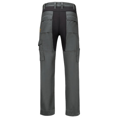 Dark Grey-Black - Side - Jobman Mens Service Stretch Trousers