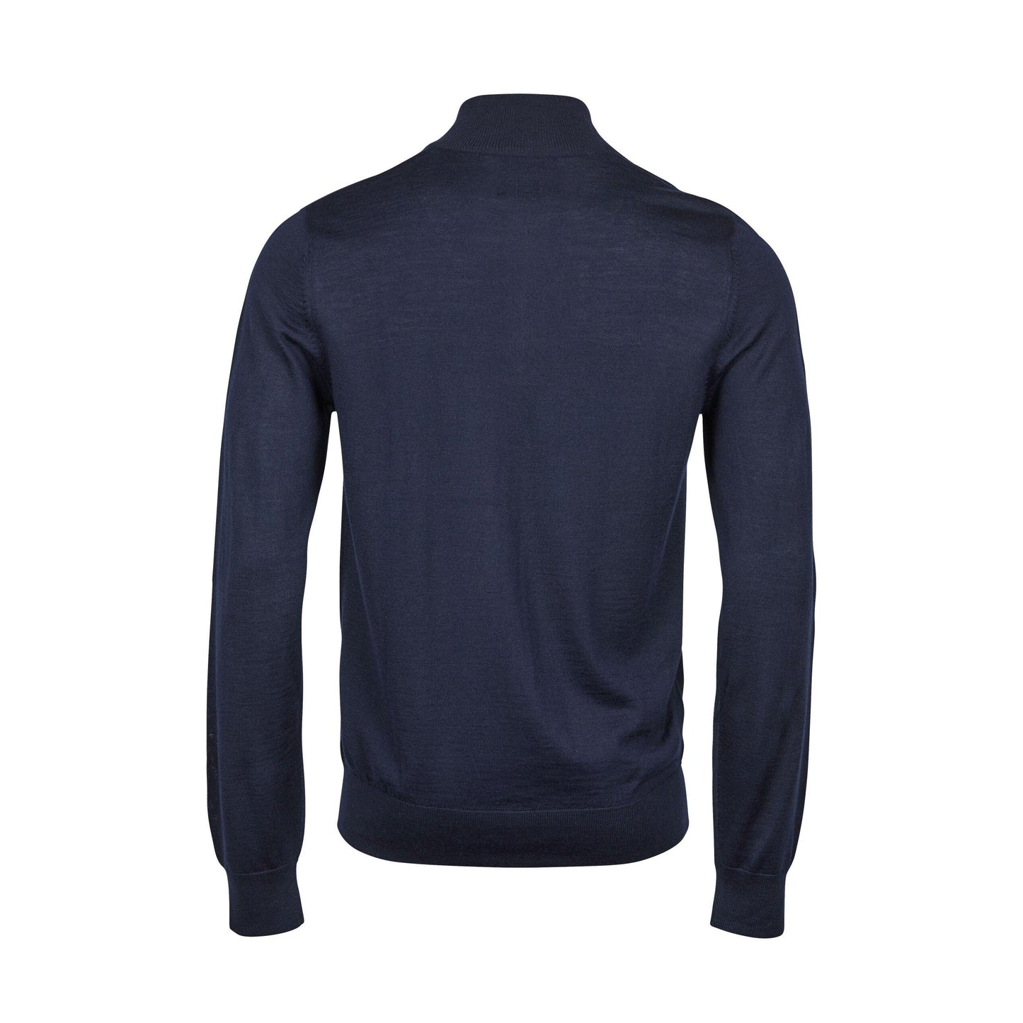 Navy - Front - Tee Jays Mens Half Zip Jumper