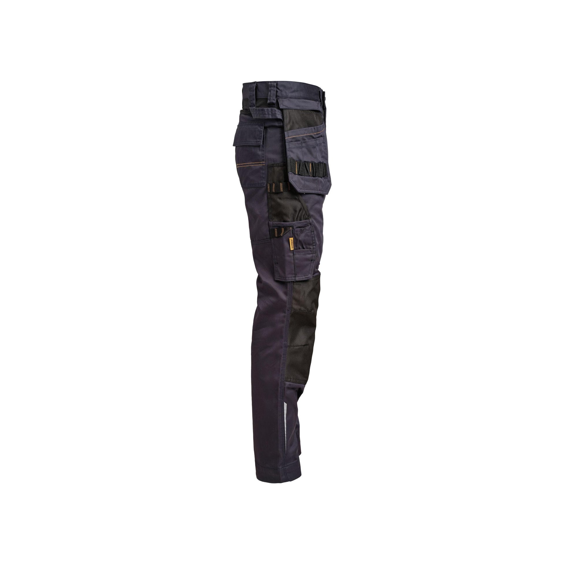 Navy-Black - Lifestyle - Jobman Mens Craftsman Stretch Trousers
