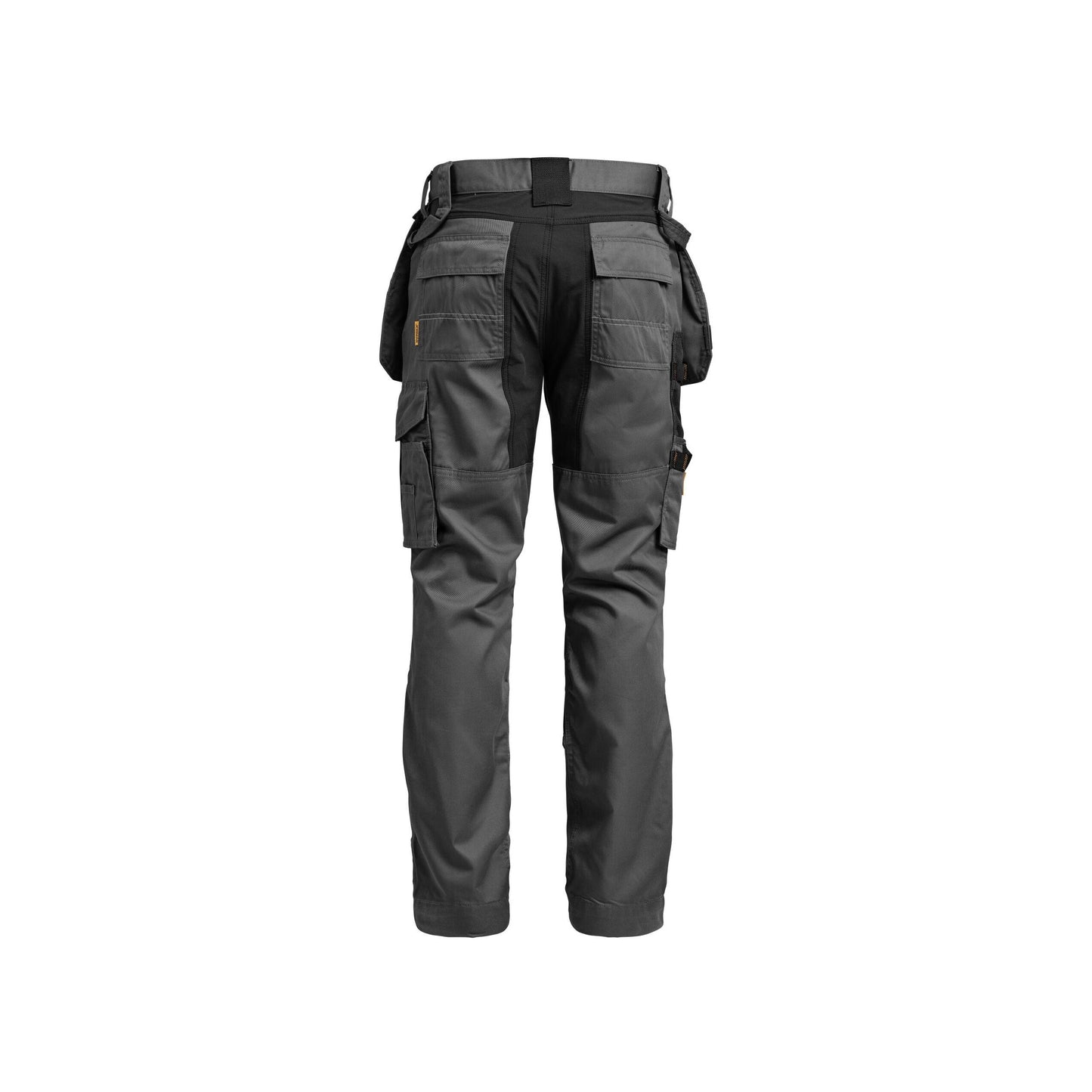Dark Grey-Black - Side - Jobman Mens Craftsman Stretch Trousers