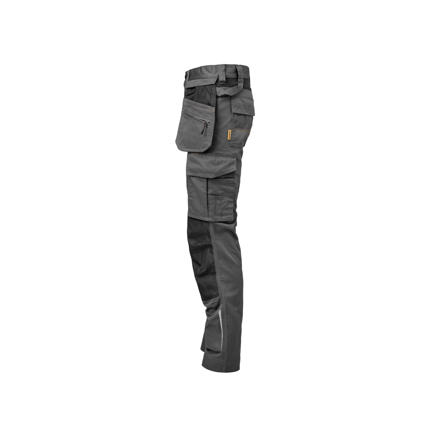 Dark Grey-Black - Lifestyle - Jobman Mens Craftsman Stretch Trousers