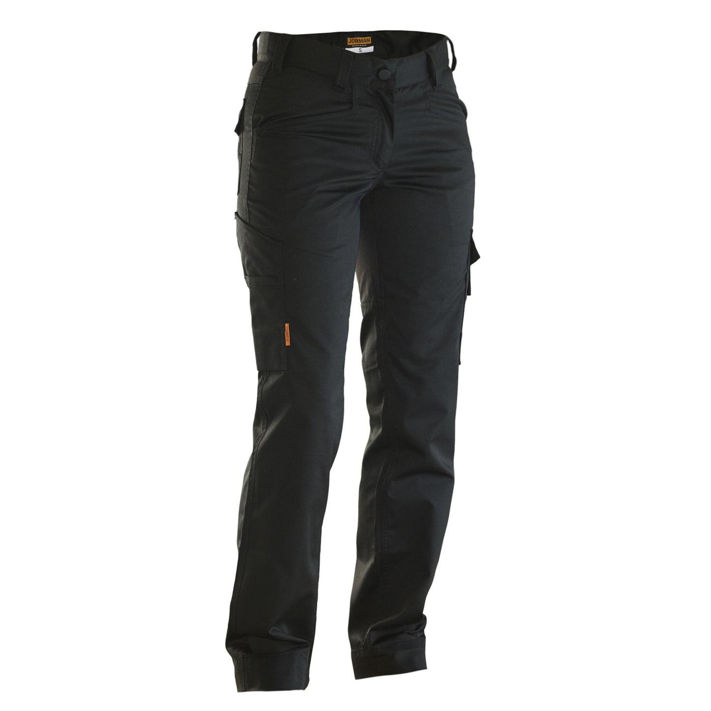Black - Back - Jobman Womens-Ladies Service Stretch Trousers