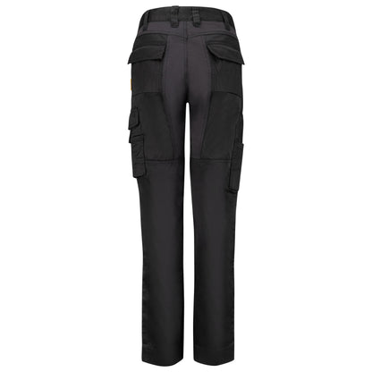 Black - Side - Jobman Womens-Ladies Service Stretch Trousers