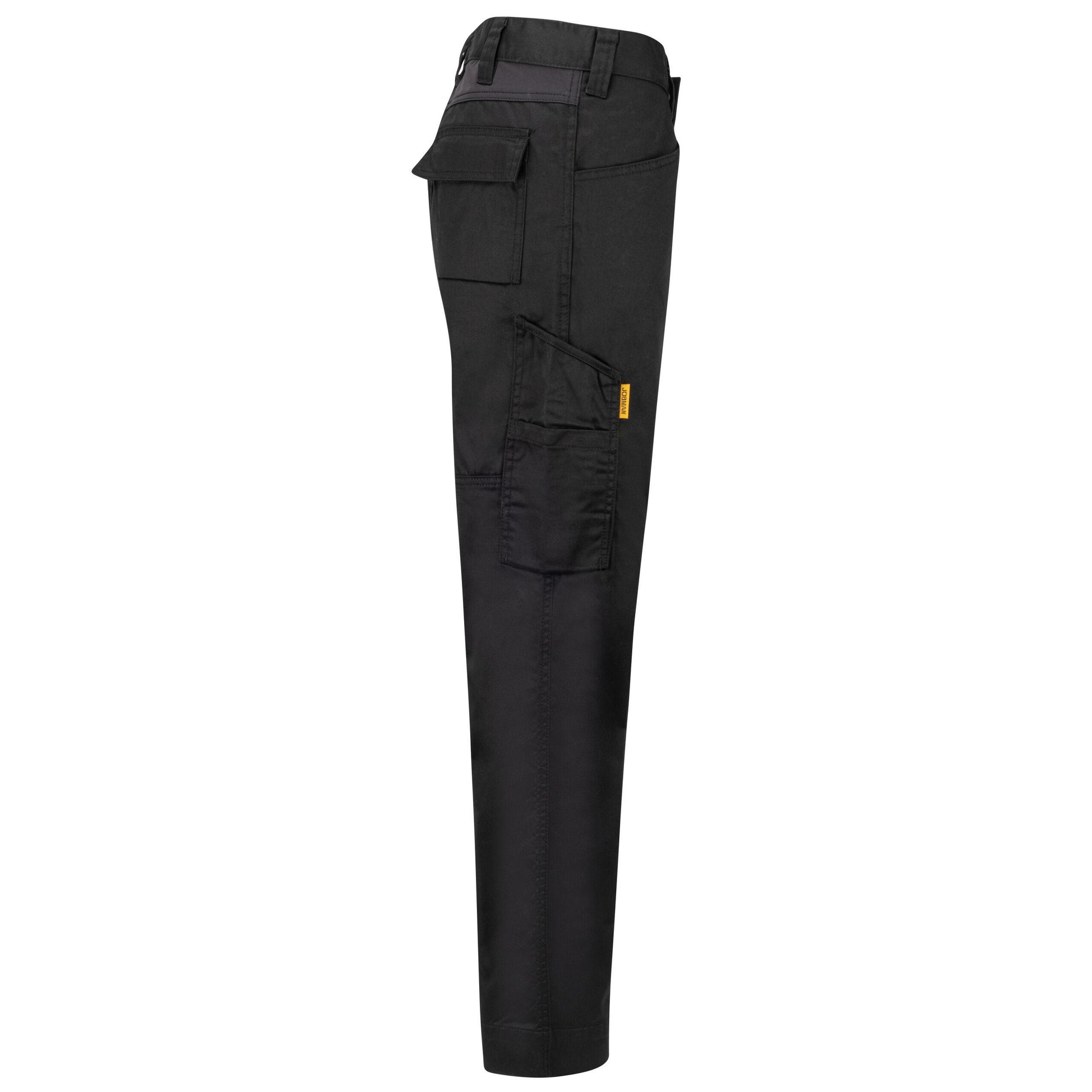 Black - Lifestyle - Jobman Womens-Ladies Service Stretch Trousers