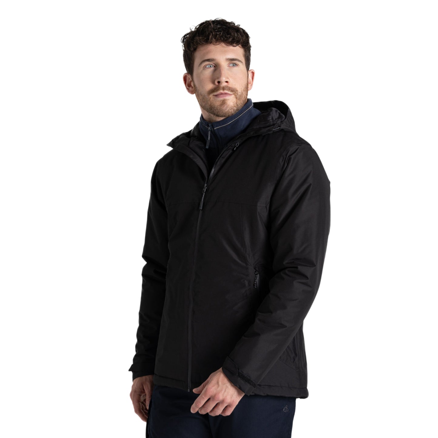 Black - Side - Craghoppers Expert Unisex Adult Thermal Insulated Jacket