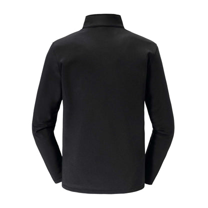 Black - Back - Russell Mens Essential Soft Shell Jacket