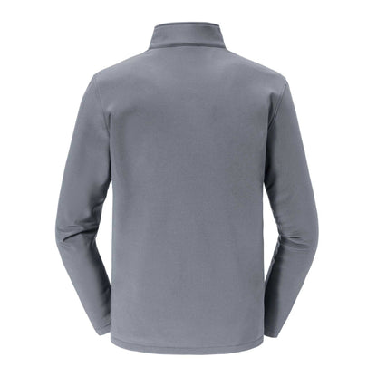 Iron Grey - Back - Russell Mens Essential Soft Shell Jacket
