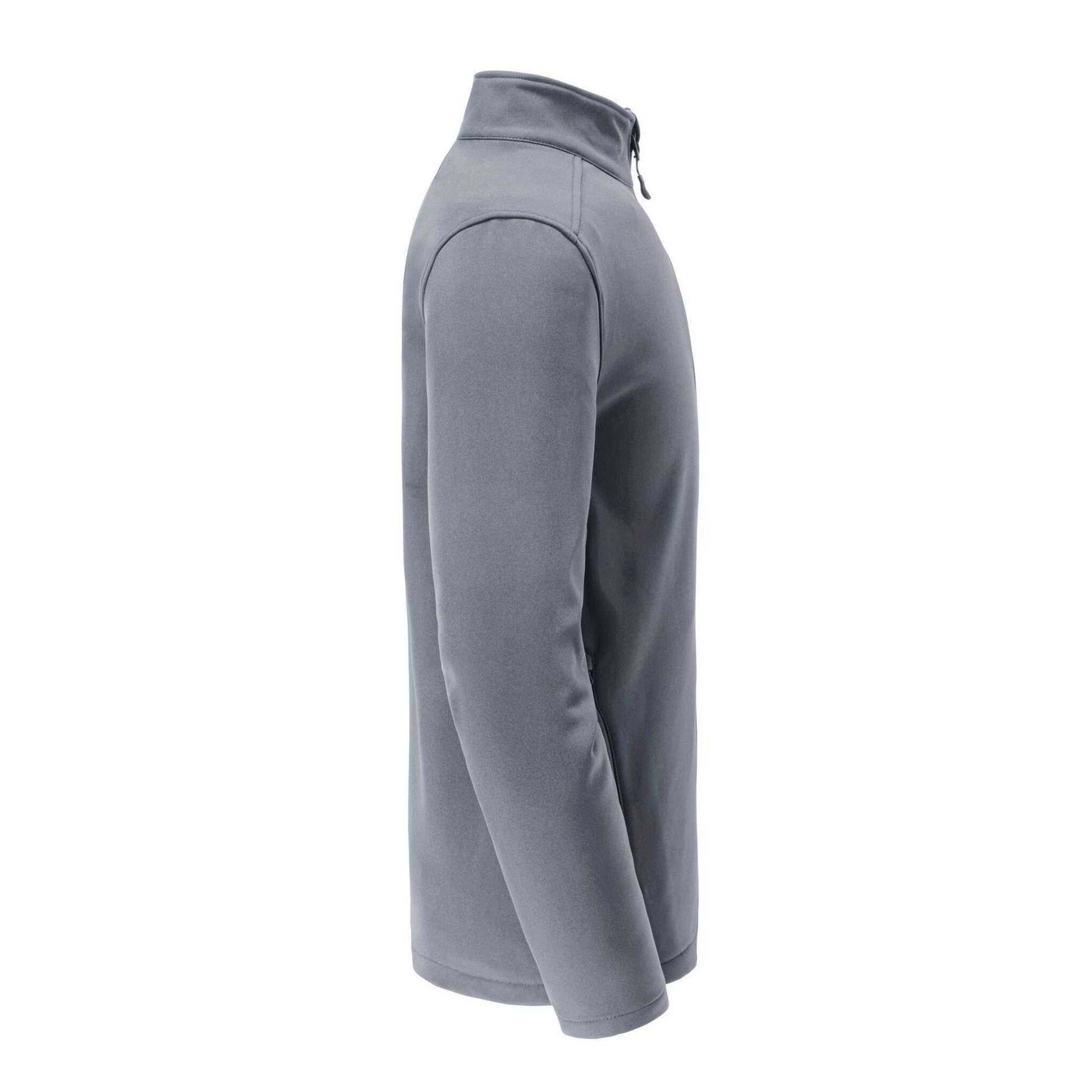Iron Grey - Side - Russell Mens Essential Soft Shell Jacket