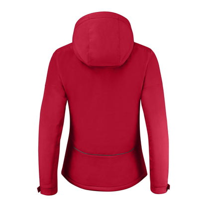 Red - Back - Printer Womens-Ladies Overlanding Soft Shell Jacket