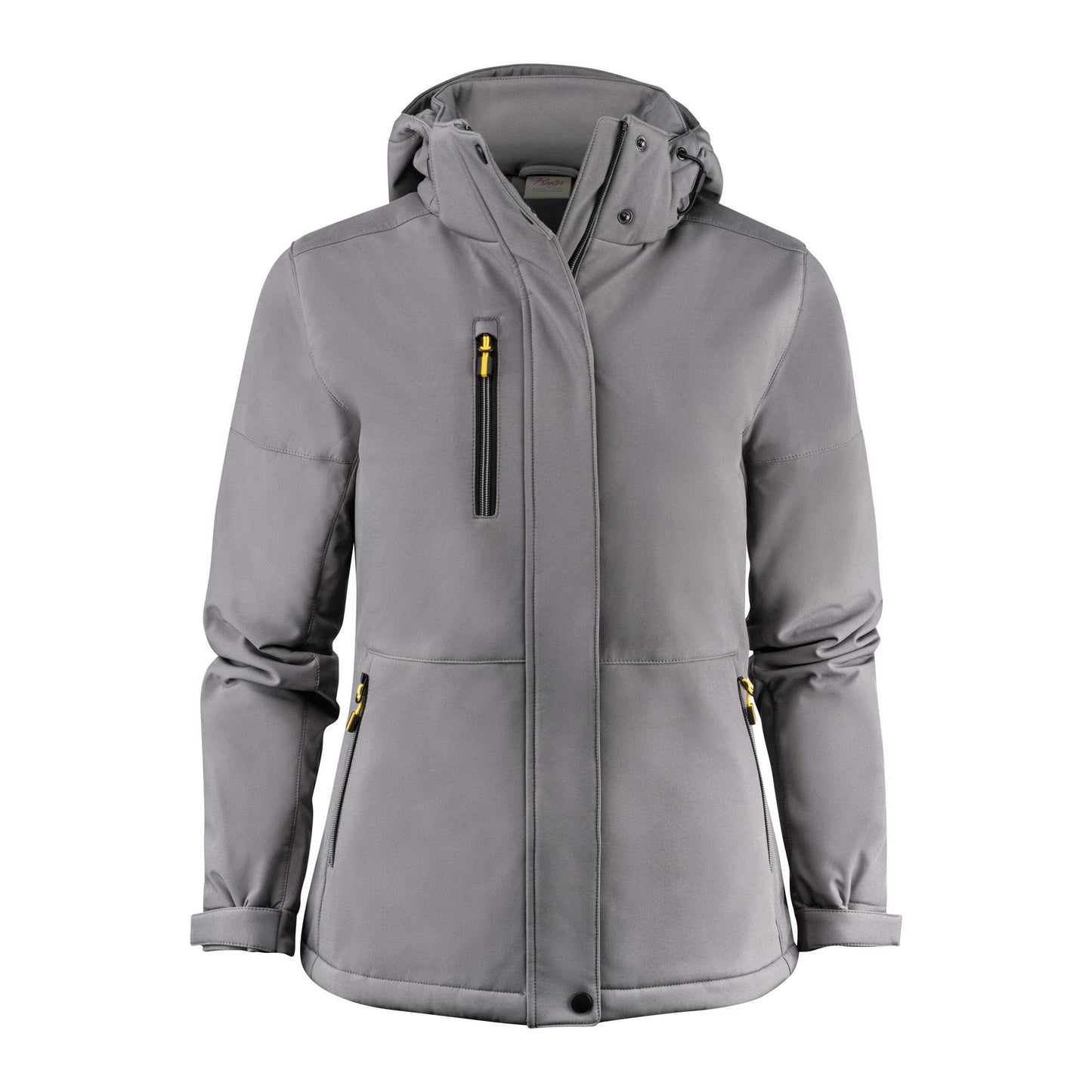 Steel Grey - Front - Printer Womens-Ladies Overlanding Soft Shell Jacket