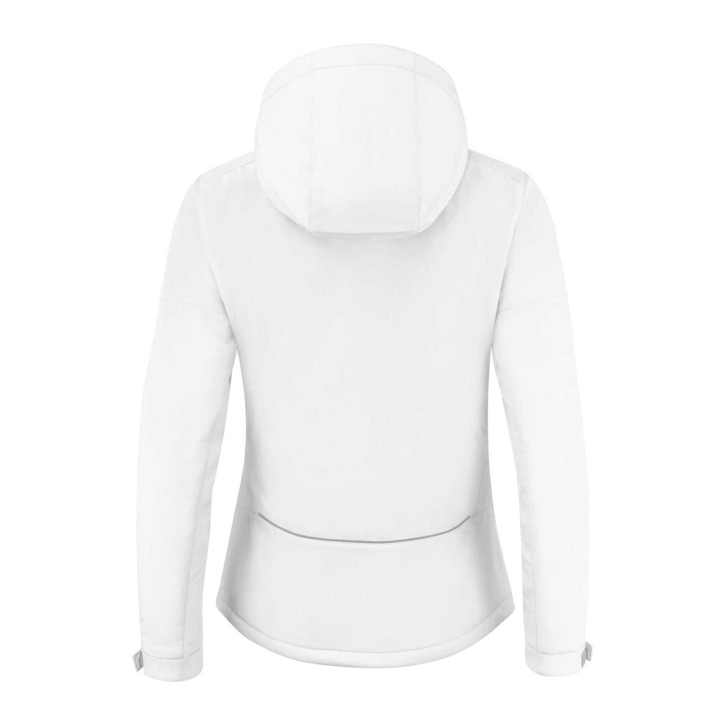 White - Back - Printer Womens-Ladies Overlanding Soft Shell Jacket