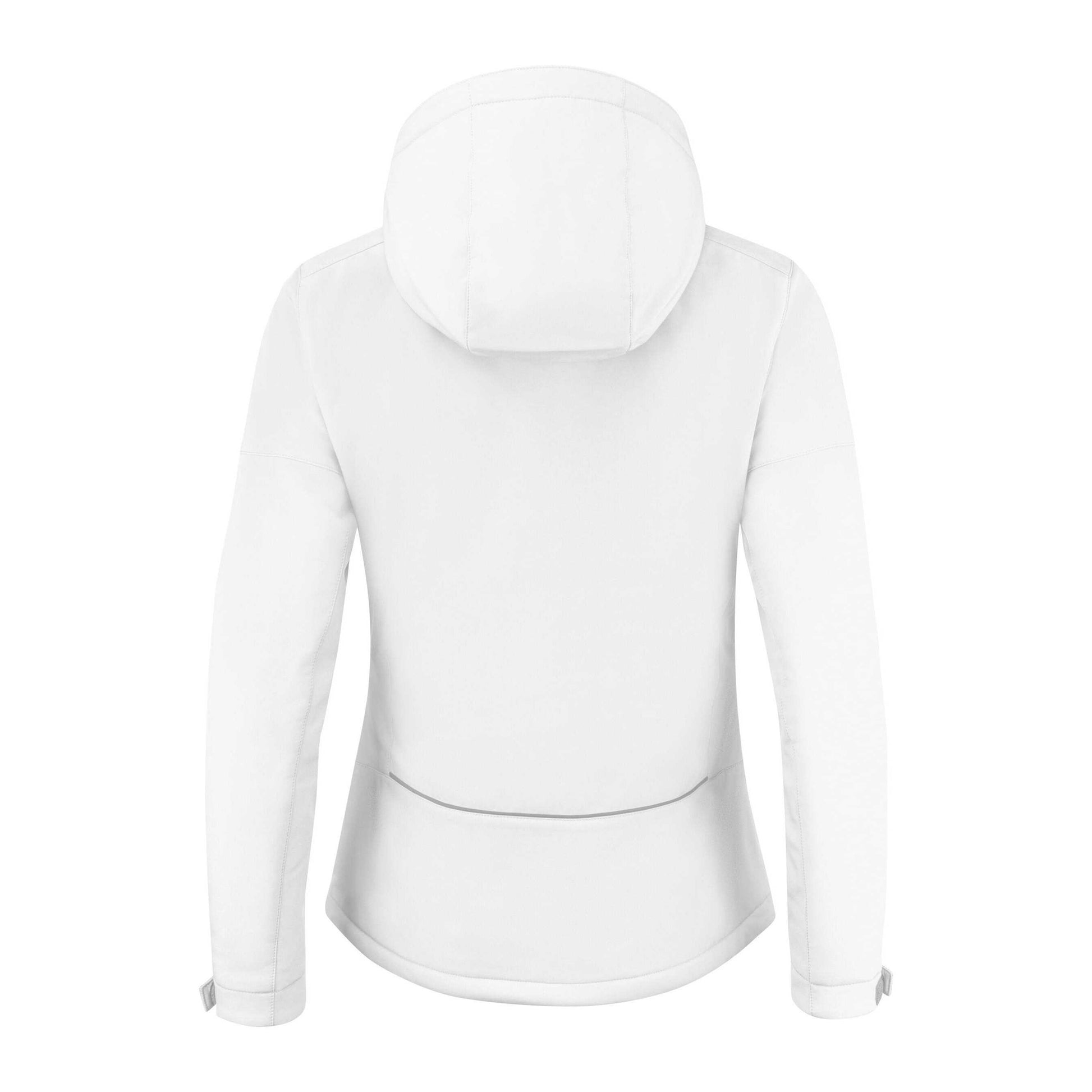 White - Back - Printer Womens-Ladies Overlanding Soft Shell Jacket