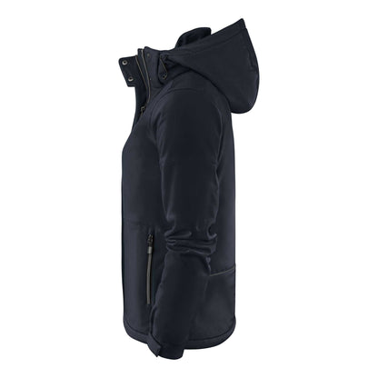 Black - Side - Printer Womens-Ladies Overlanding Soft Shell Jacket
