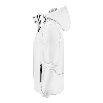 White - Side - Printer Womens-Ladies Overlanding Soft Shell Jacket