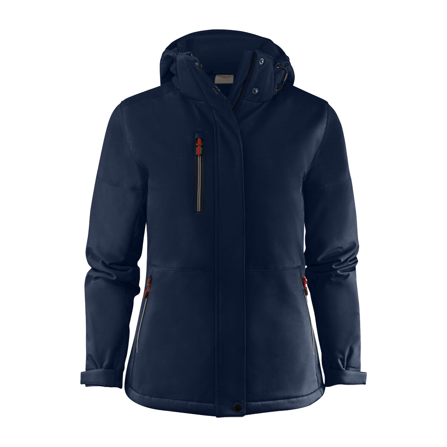 Navy - Front - Printer Womens-Ladies Overlanding Soft Shell Jacket